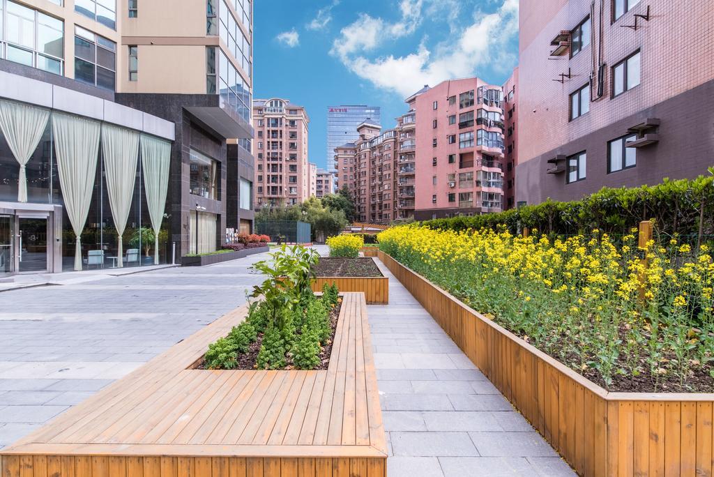Green Court Residence Jinqiao Diamond Shanghai Eksteriør bilde