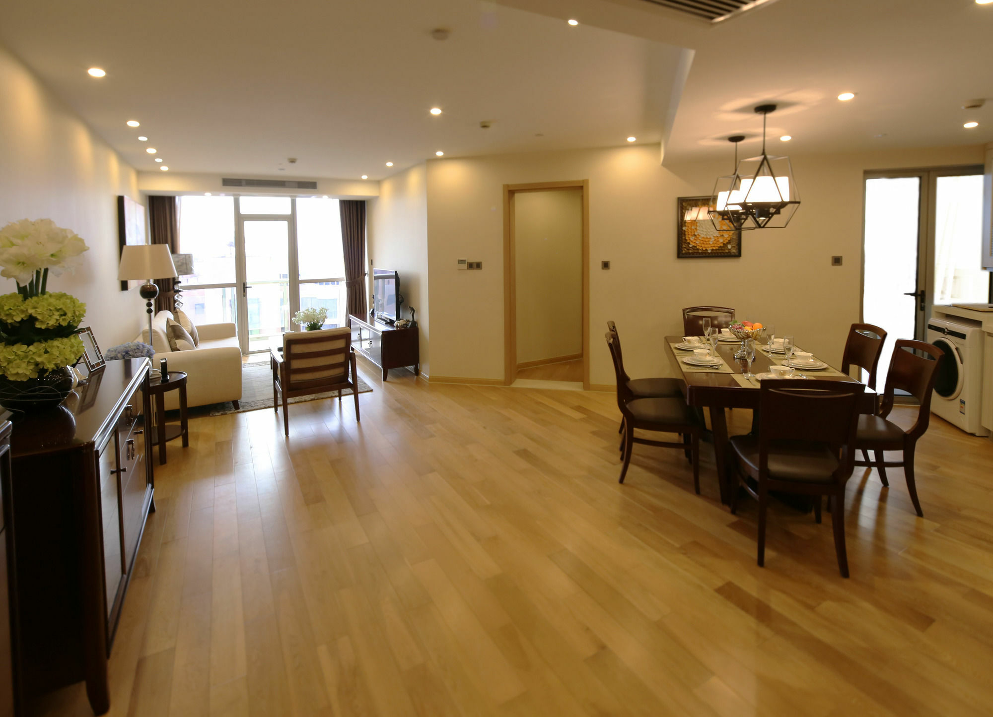Green Court Residence Jinqiao Diamond Shanghai Eksteriør bilde