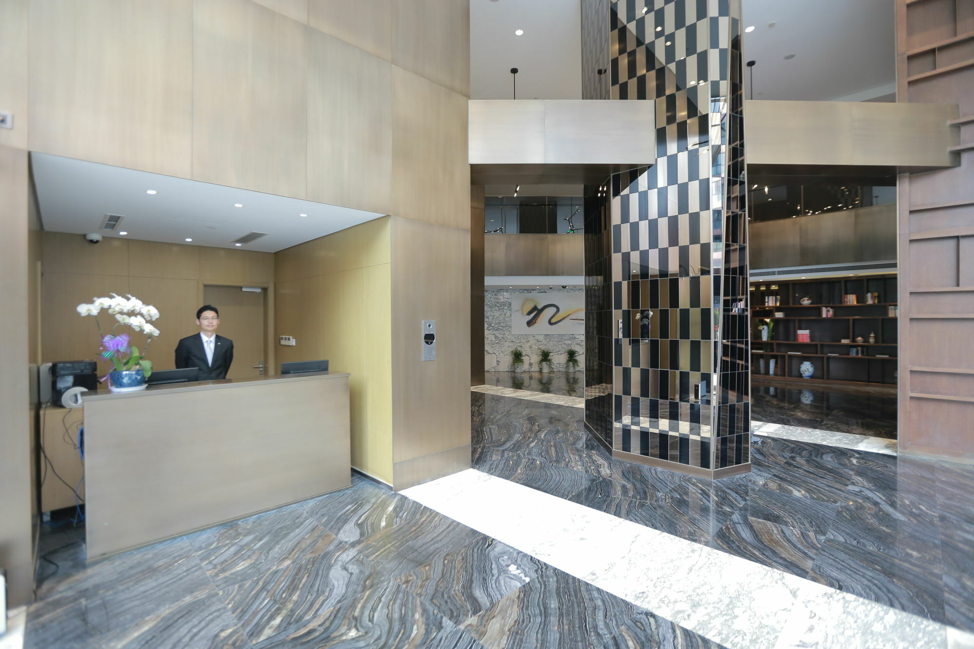 Green Court Residence Jinqiao Diamond Shanghai Eksteriør bilde